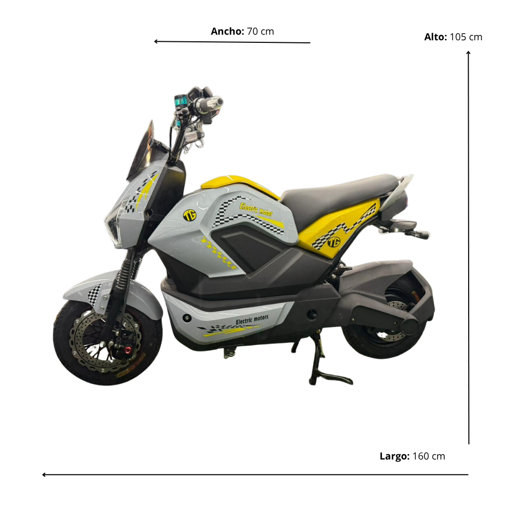 Bicicleta Eléctrica TG Raptor Batería Extraíble de Litio 2026