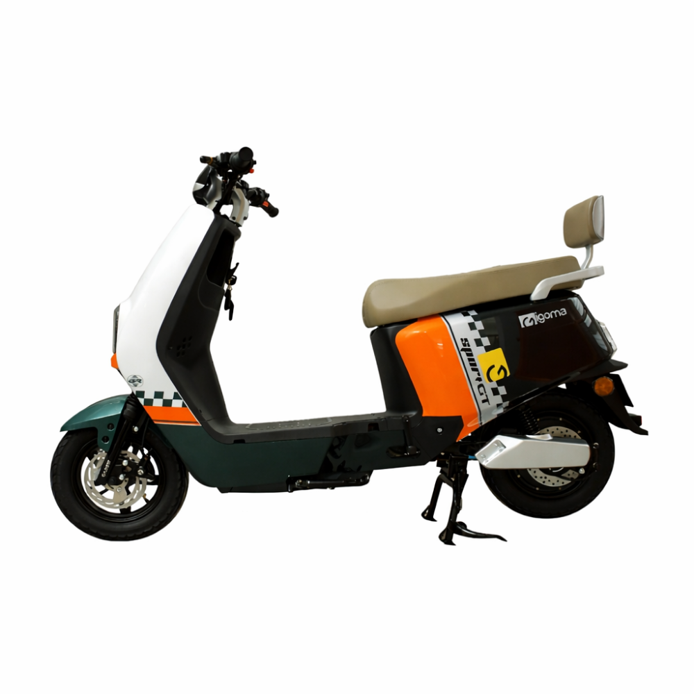 Bicicleta Eléctrica Igoma Sport GTI Batería Extraíble de Plomo Verde