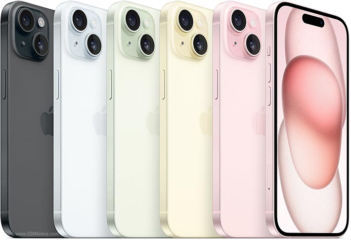 Apple iPhone 15 6.1" 6GB+128GB 5G (Nuevo) - 2