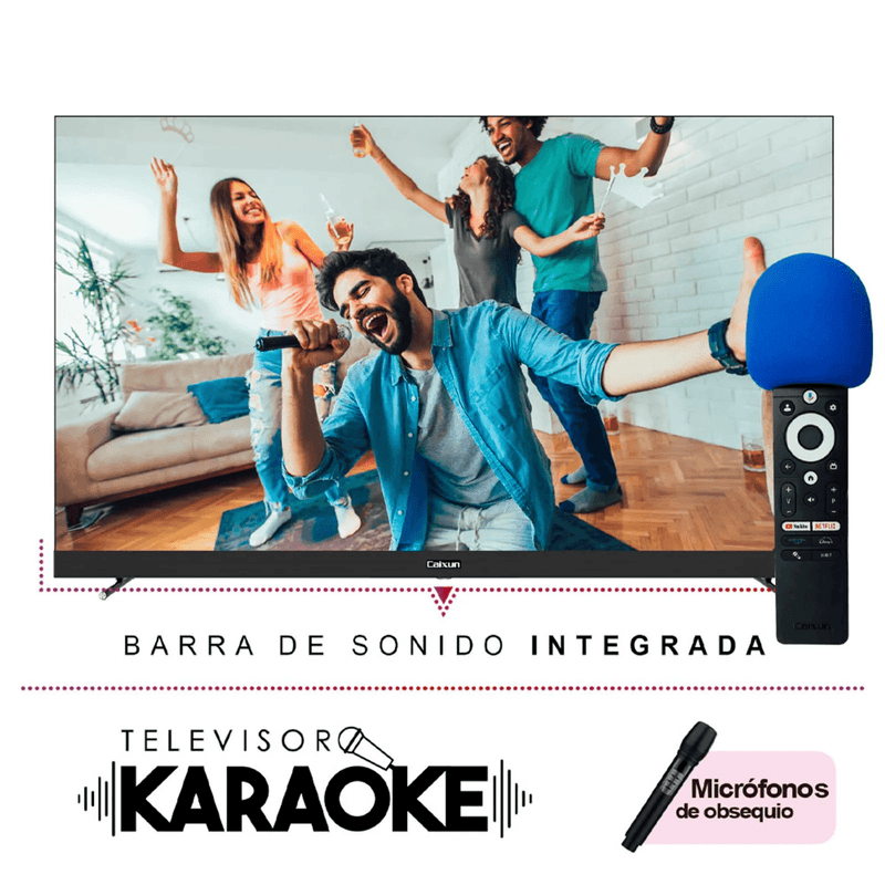 C55VSUG - TELEVISOR CAIXUN 55" UHD 4K SMART LED KARAOKE TV - 1