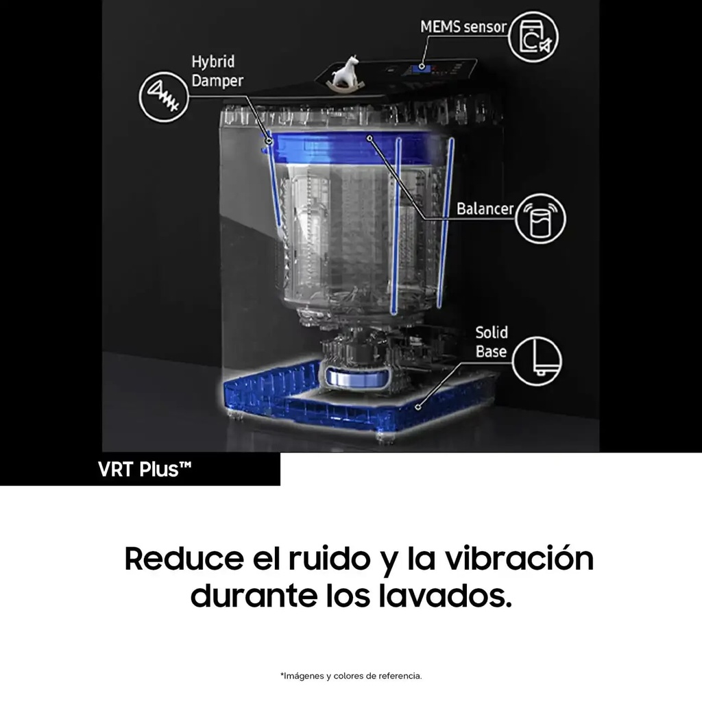 WA70F19E7CCO - LAVADORA SAMSUNG 19 KG CARGA SUPERIOR DIGITAL GRIS GRAFITO - 6