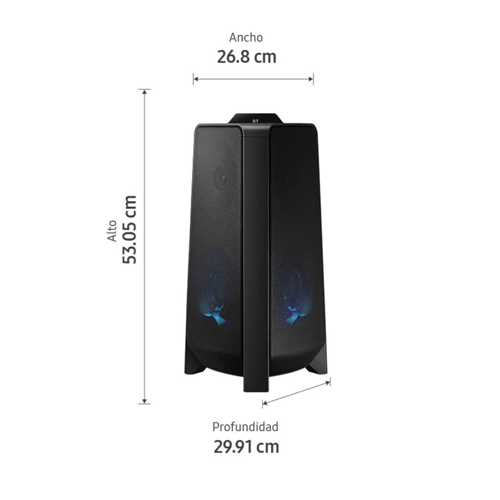 MX-T40/ZL - PARLANTE SAMSUNG GIGA PARTY LED BLUETOOTH 300W - 3