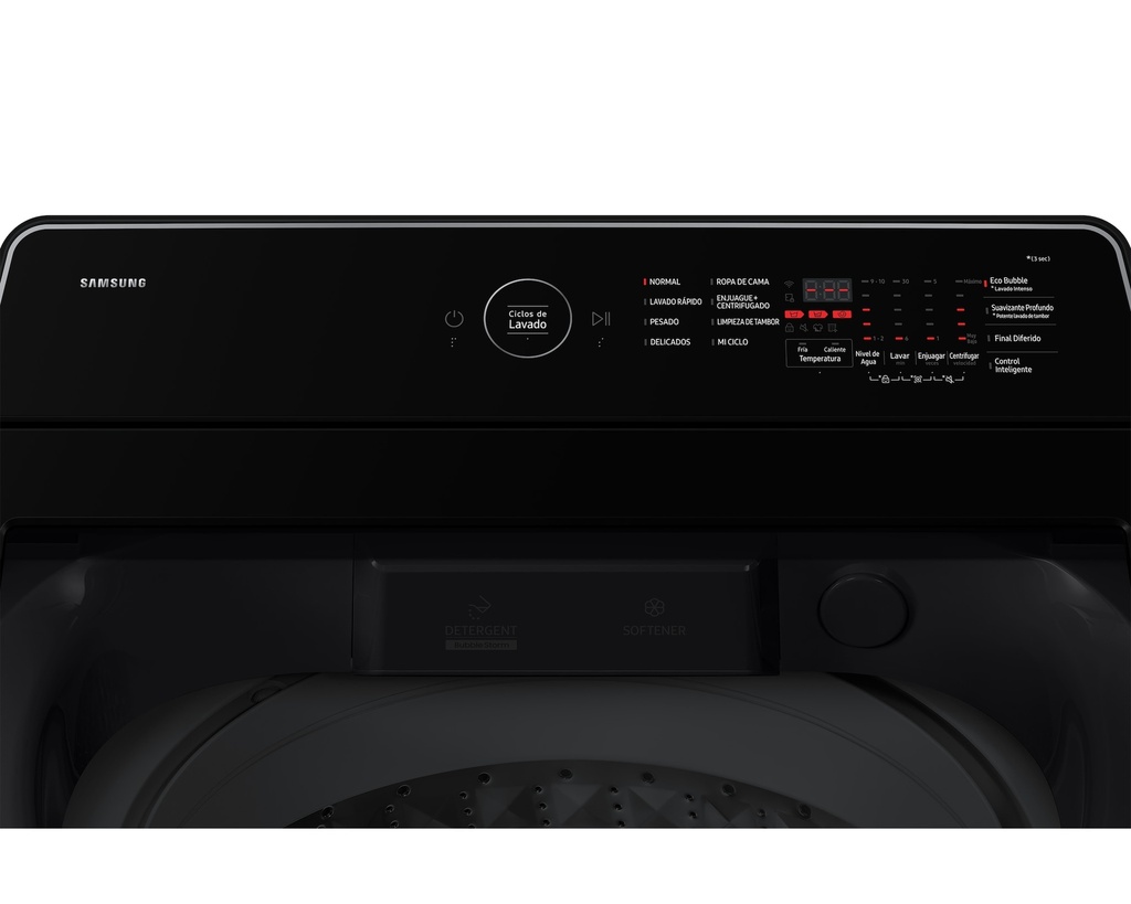 WA70F13E4CCO - LAVADORA SAMSUNG 13 KG CARGA SUPERIOR DIGITAL GRIS GRAFITO - 1