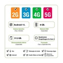 Honor X8d 6.77" 8GB+512GB 4G LTE - 4