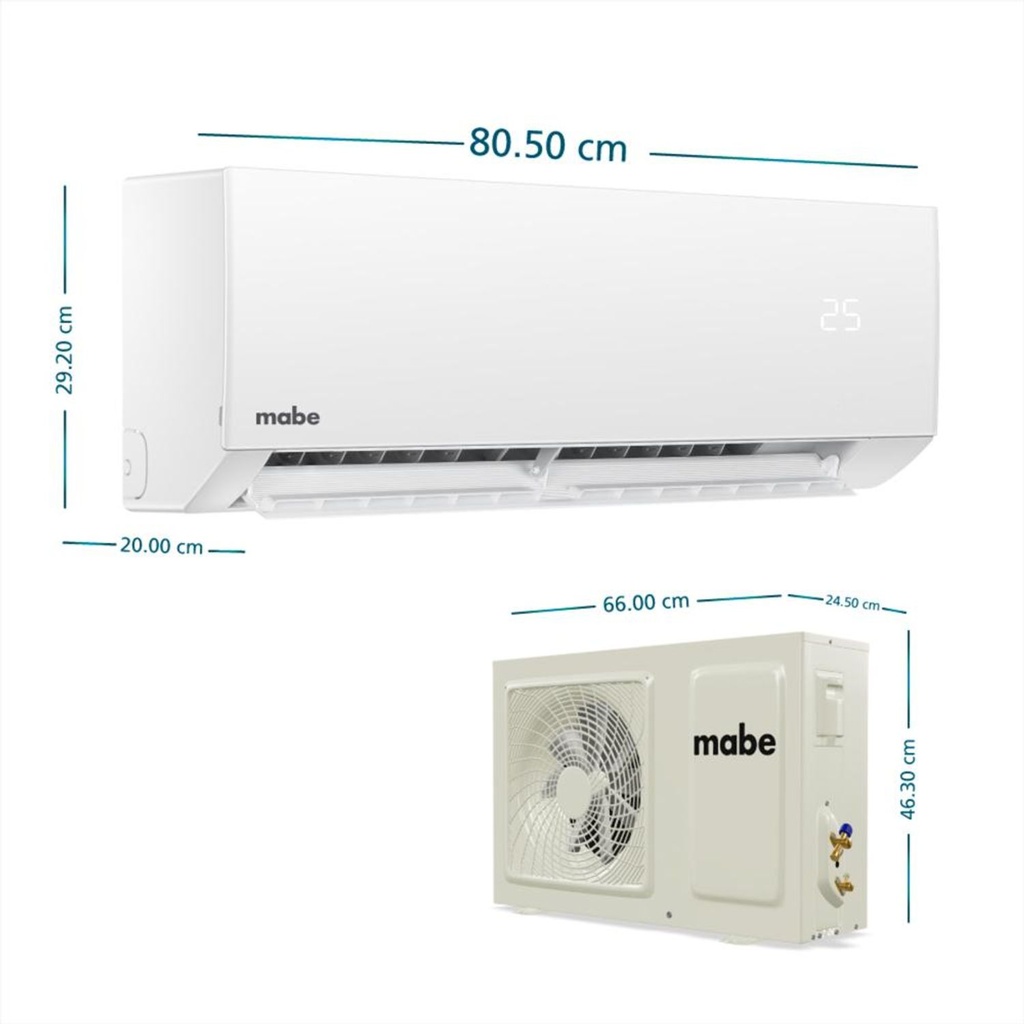 MMT12CDBWCCBC1 - AIRE ACONDICIONADO MABE CONVENCIONAL 12000  - 2