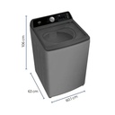 Lavadora KALLEY Carga Superior 18 Kilos K-LD18G2 Gris - 2