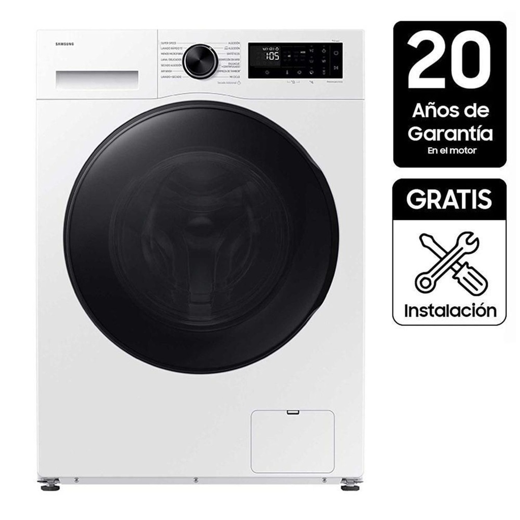 WD12FG5B34BECO - LAVADORA SECADORA SAMSUNG 12 KG CARGA FRONT - 1