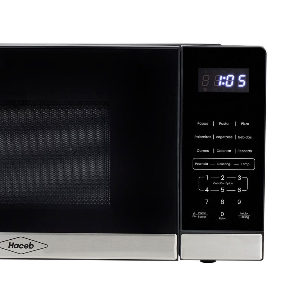 HACEB 0.7 20L NE MANIJA - HORNO MICROONDAS HACEB 0.7 20L NE  - 5
