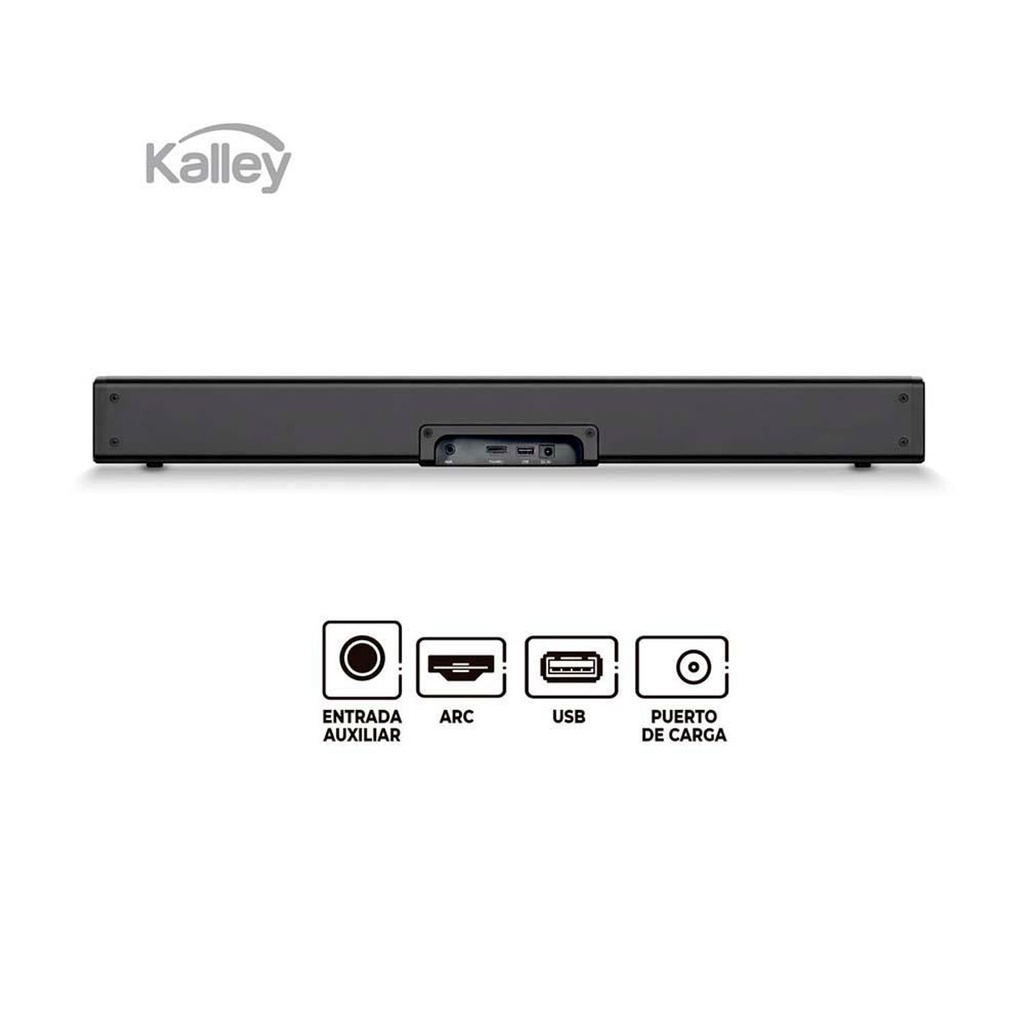 Barra de Sonido KALLEY K-BS50 50W Negra - 3