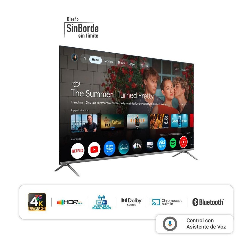 HYLED6513QG - TELEVISOR HYUNDAI 65" 4K UHD LED SMART TV GOOG - 1
