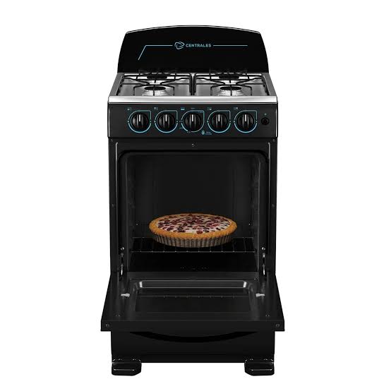 CCC20ANXN-6 - ESTUFA MABE 4PTOS GAS  52CM NEGRO