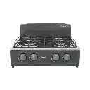 Estufa de Mesa HACEB 4 Puestos Gas Natural Avellana Torre Gris