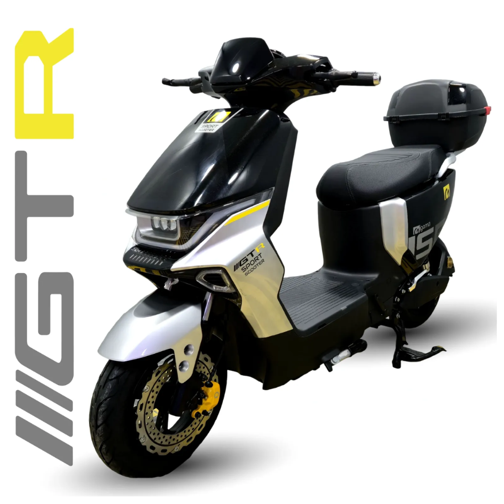Bicicleta Eléctrica Igoma GTR Batería Extraíble de Plomo Gris