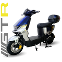 Bicicleta Eléctrica Igoma GTR Batería Extraíble de Plomo Azul