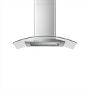 EJWB369TDIS - CAMPANA ELECTROLUX DE PARED TIPO PENINSULA CURVO 90CM PLATEADA