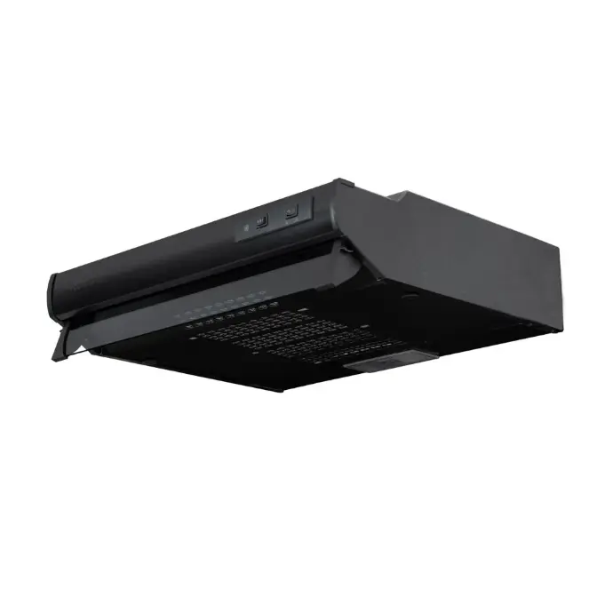 Campana Horizontal Challenger negra 60 cm 2 velocidades - CX 4200