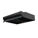 Campana Horizontal Challenger negra 60 cm 2 velocidades - CX 4200