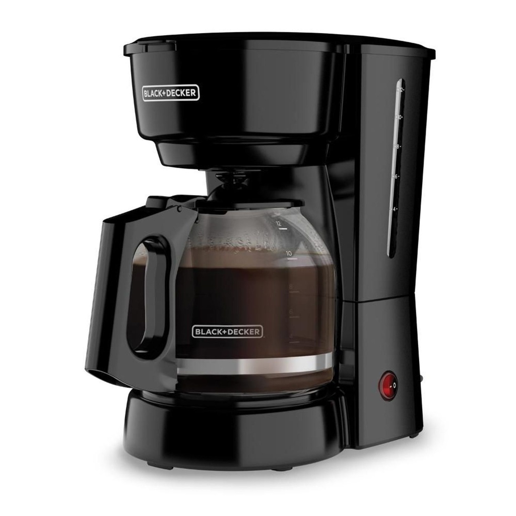 CM0916B - CAFETERA BLACK & DECKER FILTRO PERMAN 12 TAZAS NEGRA