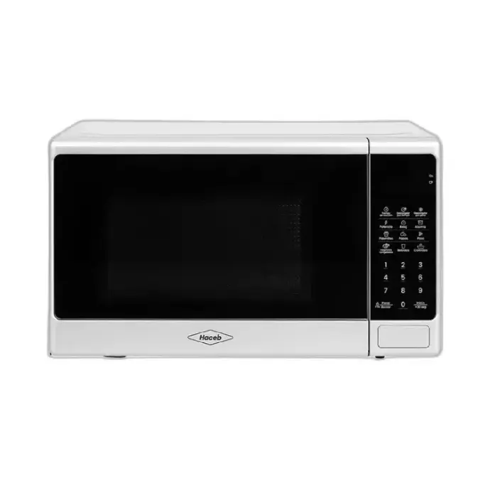 Horno Microondas HACEB 0.7 Pies Gris, capacidad de 20 litros