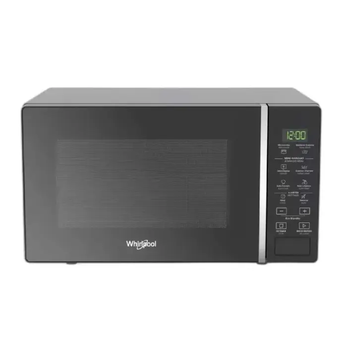 Microondas Whirlpool 20lt Negro - Capacidad 20 Litros (0,7 Pies Cubicos), 700 Watts de Potencia, 