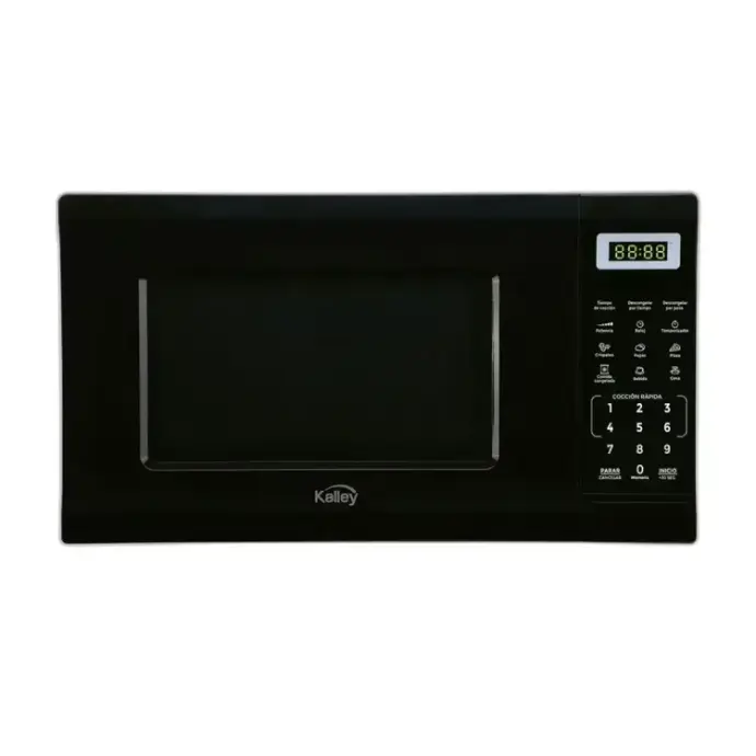 Horno Microondas KALLEY 0.7 Pies K-MW07BN Negro, potencia de 700W 