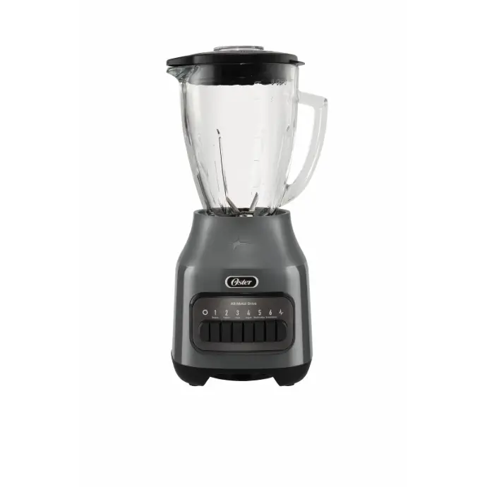 Licuadora Oster Value 6 Vel Gris Vaso De Vdrio 800W
