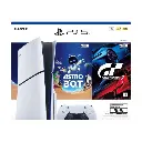 Consola PS5 Estándar 1TB HW 2115 + 1 Control inalámbrico + Juego PS5 Gran Turismo 7 Completo + Juego PS5 Astro Bot Completo 