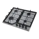 CUBIERTA SUPERIOR DE EMPOTRAR EN ACERO GN MF 4 PTS 60CM  PARRILLA HIERRO 