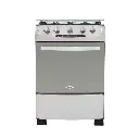 ESTUFA OREGANO 60-VF GN INOX - ESTUFA HACEB 4 PTOS OREGANO 60 VF GAS NATURAL ACERO INOX