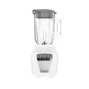 LICUADORA BLACK & DECKER ICE CRUSH  700 WATTS 8VELO JARRA VIDRIO 1.25LTS BLANCA 