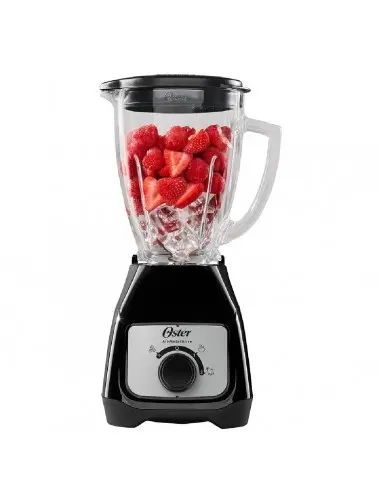 LICUADORA OSTER 2VEL VASO VIDRIO 1.5LTS 800WATTS NEGRA 