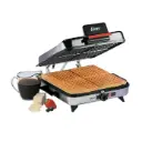 Plancha Sanduchera OSTER 4 puestos CG120W Plateado 