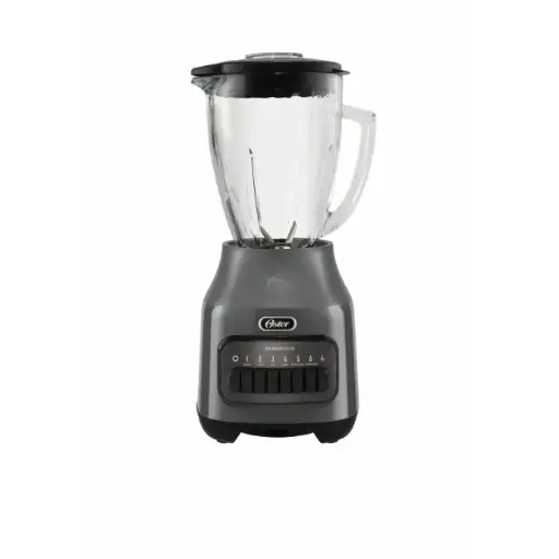 [53891168397] Licuadora Oster Value 6 Vel Gris Vaso De Vdrio 800W