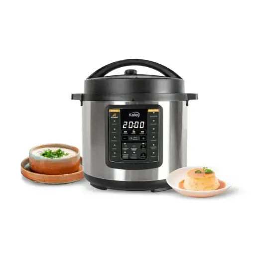 [7700149148191] Olla Multifuncional Kalley 5.5 Litros K-OMP Plateado