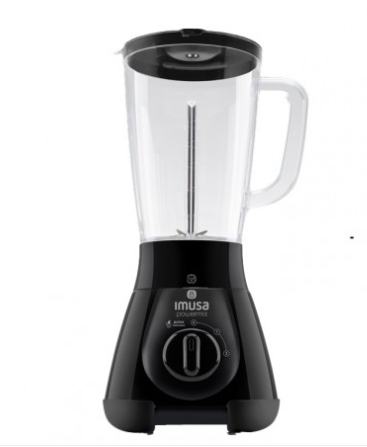 Licuadora IMUSA Power Mix Plus 2 velocidades negra